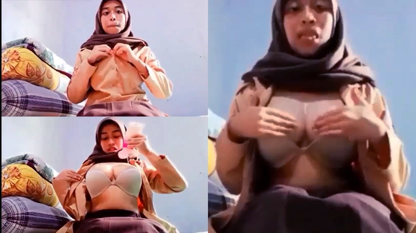 Jilbab Pramuka Toge Olesin Lotion Viral