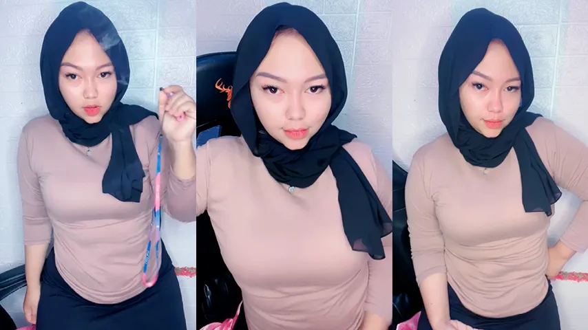 Kak Mawar Host Berhijab Binal